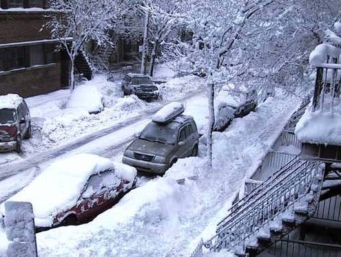 snow day, stuck at home