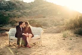 engagement photos, desert
