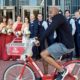 wedding, bike, bride, groom, photobomb, photo bomb, pictures